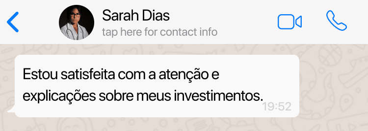 LP - Independência Financeira 6 depoimentos clientes whatsapp 6