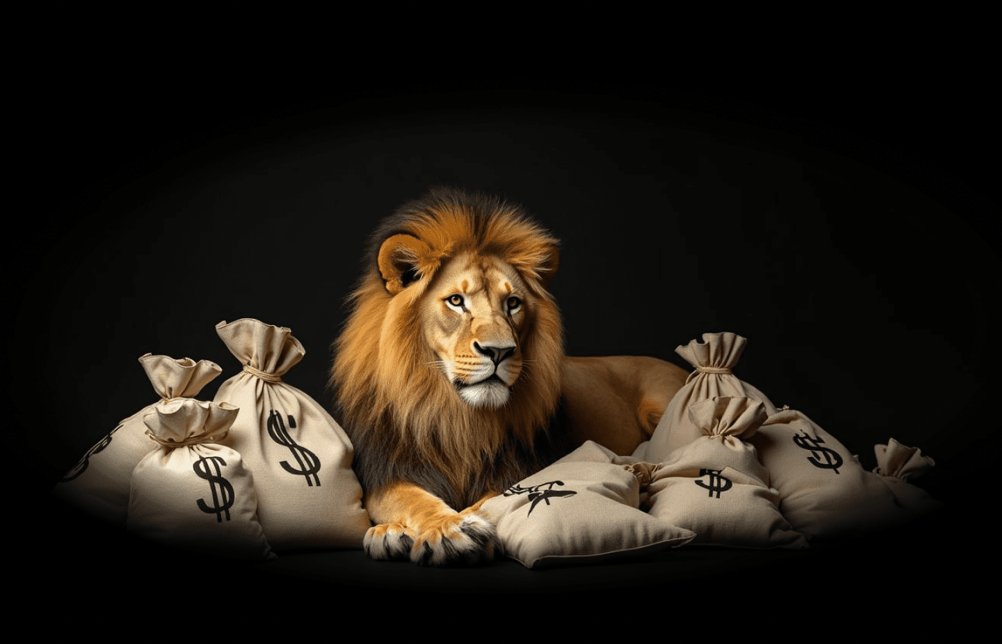 Como Reduzir seus Impostos em 2025 2 imagem leao imposto de renda com dinheiro